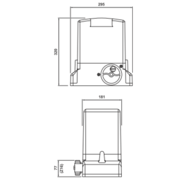 741 E Z16 aandrijving 230V