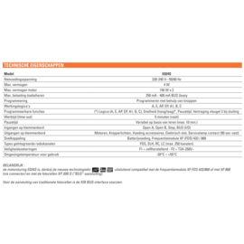 Vervangingscode print E024S (zonder huizing)