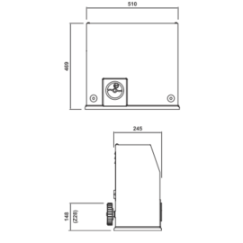C851 aandrijving 230V