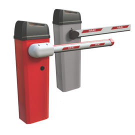 B614 automatische slagboom 24V - 9006 grijs