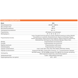 E614 motorsturing - Ingebouwd B614 FAAC