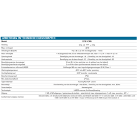 KIT XPB SCAN LH + RH FAAC laser sensor